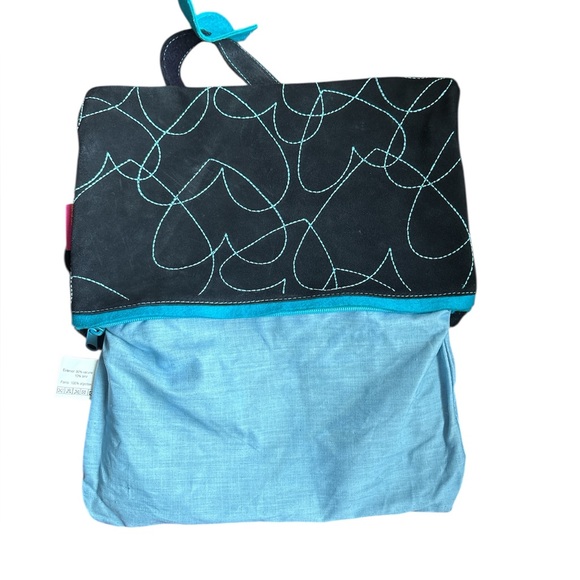 Agatha Ruiz de la Prada Vintage Suede Purse Handbag Shoulder Bag - Picture 7 of 9